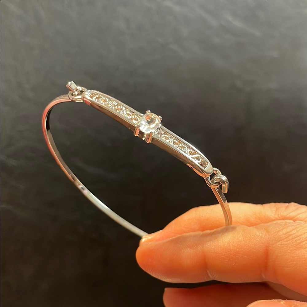 Swarovski Elements Silver Bracelet - image 3